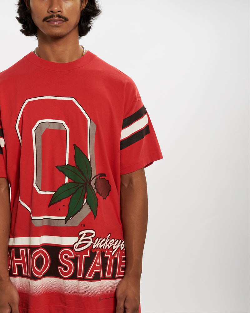 90s NCAA Ohio State Buckeyes Tee <br>L