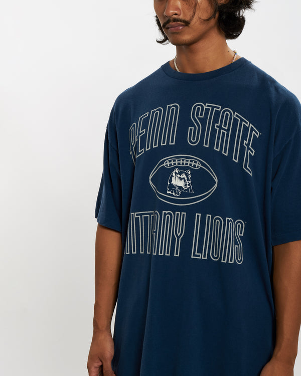 Vintage 90s NCAA Penn State Nittany Lions Tee <br>XL , The Real Deal , newtown, sydney, australia, thrift store, opshop, preloved, secondhand, sustainable, retro, antique, 70s, 80s, 90s, 2000s, 00s, fashion, clothing, streetwear, trendy, garment, style, boutique, store, shop, archive, sale, cheap, best, top