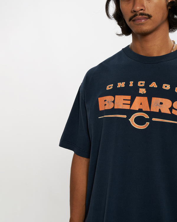 Vintage NFL Chicago Bears Tee <br>L , The Real Deal , newtown, sydney, australia, thrift store, opshop, preloved, secondhand, sustainable, retro, antique, 70s, 80s, 90s, 2000s, 00s, fashion, clothing, streetwear, trendy, garment, style, boutique, store, shop, archive, sale, cheap, best, top