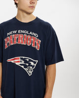 Vintage 90s NFL New England Patriots Tee <br>L