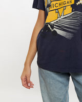 Vintage 90s University of Michigan 'Wolverines' Tee <br>M