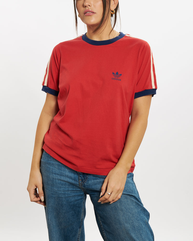 Vintage 80s Adidas Ringer Tee <br>XS