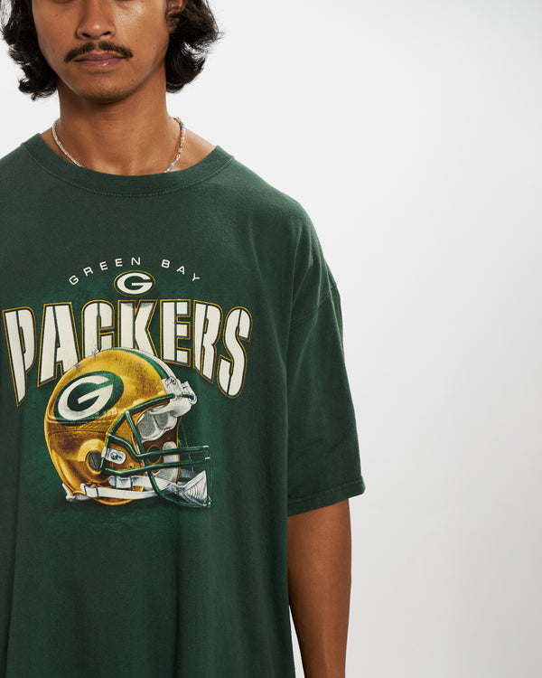 Vintage NFL Green Bay Packers Tee <br>L , The Real Deal , newtown, sydney, australia, thrift store, opshop, preloved, secondhand, sustainable, retro, antique, 70s, 80s, 90s, 2000s, 00s, fashion, clothing, streetwear, trendy, garment, style, boutique, store, shop, archive, sale, cheap, best, top