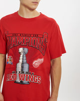 Vintage 1997 NHL Detroit Red Wings Tee <br>L