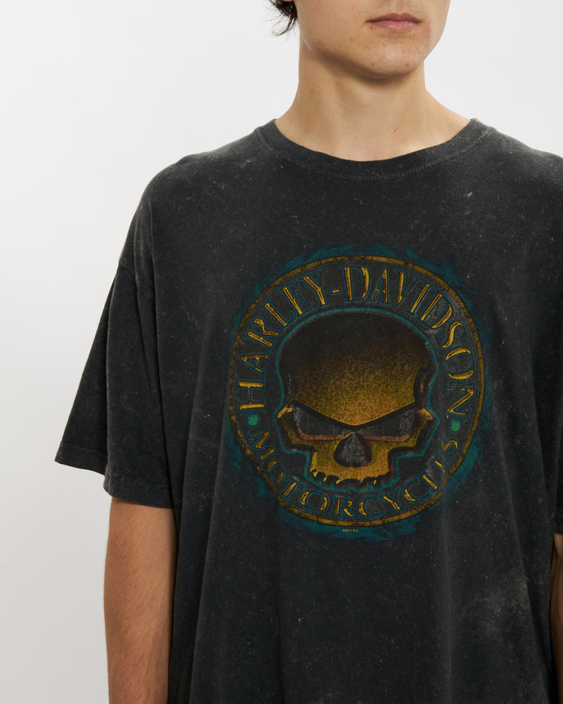 Vintage Harley Davidson Acid Wash Tee <br>L