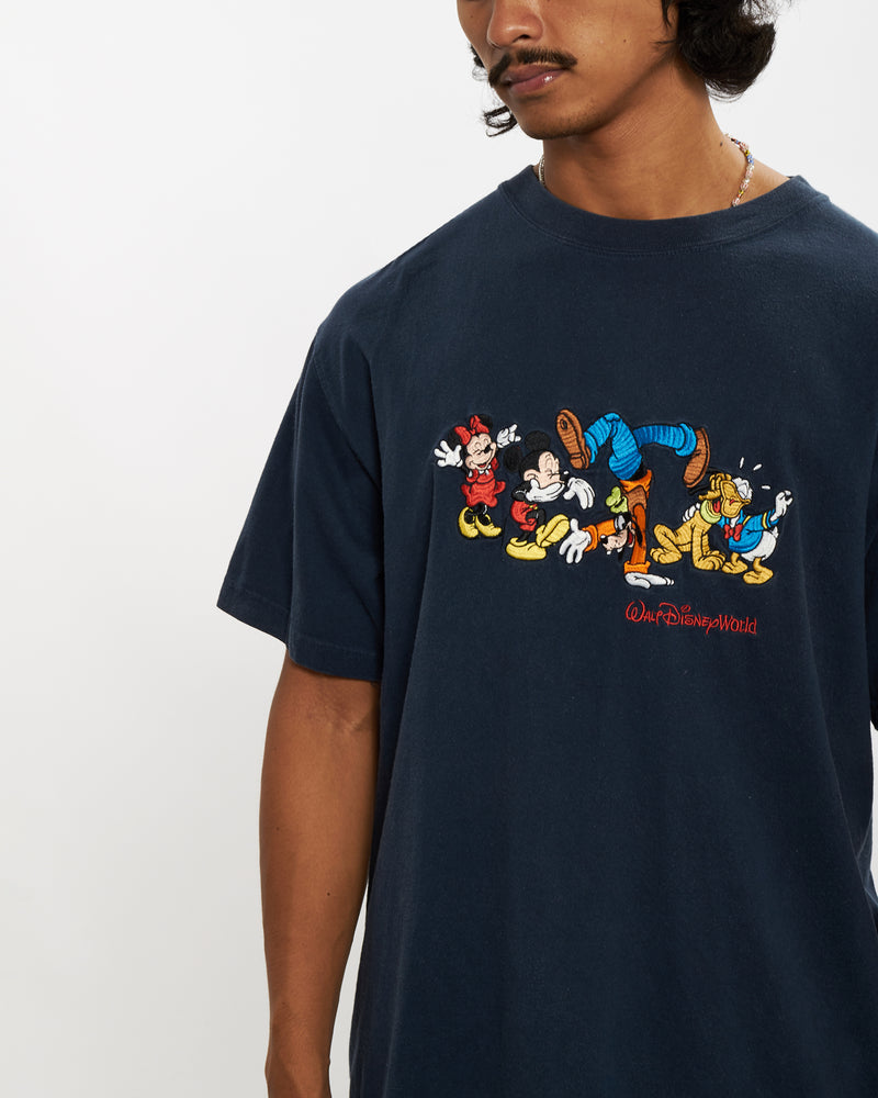 Vintage 90s Disney Mickey Mouse Tee <br>L , The Real Deal , newtown, sydney, australia, thrift store, opshop, preloved, secondhand, sustainable, retro, antique, 70s, 80s, 90s, 2000s, 00s, fashion, clothing, streetwear, trendy, garment, style, boutique, store, shop, archive, sale, cheap, best, top