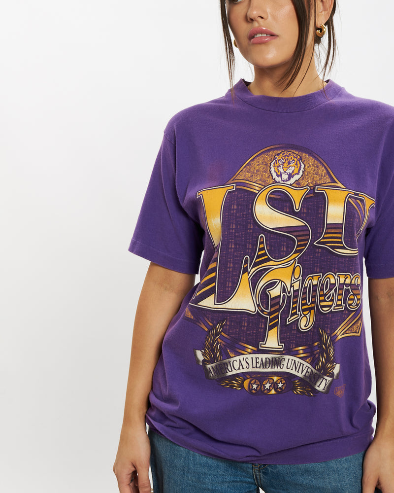 Vintage 90s NCAA Louisiana State University Tigers Tee <br>S