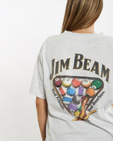 Vintage 90s Jim Beam Tee <br>M , The Real Deal , newtown, sydney, australia, thrift store, opshop, preloved, secondhand, sustainable, retro, antique, 70s, 80s, 90s, 2000s, 00s, fashion, clothing, streetwear, trendy, garment, style, boutique, store, shop, archive, sale, cheap, best, top