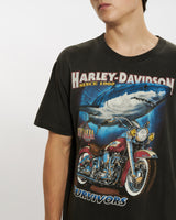 Vintage 90s Harley Davidson Tee <br>M , The Real Deal , newtown, sydney, australia, thrift store, opshop, preloved, secondhand, sustainable, retro, antique, 70s, 80s, 90s, 2000s, 00s, fashion, clothing, streetwear, trendy, garment, style, boutique, store, shop, archive, sale, cheap, best, top