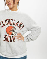 Vintage 90s NFL Cleveland Browns Sweatshirt <br>XS , The Real Deal , newtown, sydney, australia, thrift store, opshop, preloved, secondhand, sustainable, retro, antique, 70s, 80s, 90s, 2000s, 00s, fashion, clothing, streetwear, trendy, garment, style, boutique, store, shop, archive, sale, cheap, best, top