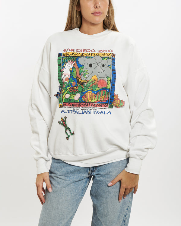 Vintage 90s San Diego Zoo Sweatshirt <br>M