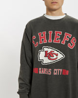 Vintage NFL Kansas City Chiefs Sweatshirt <br>L , The Real Deal , newtown, sydney, australia, thrift store, opshop, preloved, secondhand, sustainable, retro, antique, 70s, 80s, 90s, 2000s, 00s, fashion, clothing, streetwear, trendy, garment, style, boutique, store, shop, archive, sale, cheap, best, top