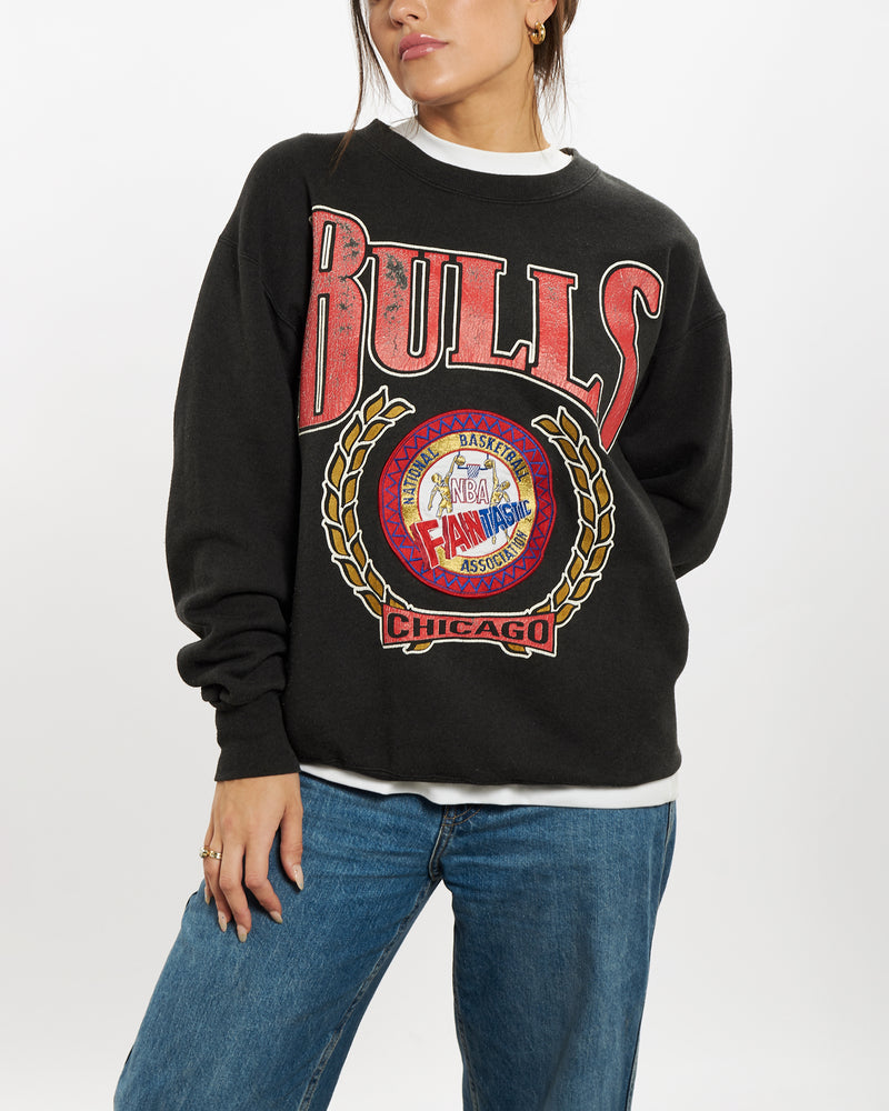 Vintage 90s NBA Chicago Bulls Sweatshirt <br>S , The Real Deal , newtown, sydney, australia, thrift store, opshop, preloved, secondhand, sustainable, retro, antique, 70s, 80s, 90s, 2000s, 00s, fashion, clothing, streetwear, trendy, garment, style, boutique, store, shop, archive, sale, cheap, best, top