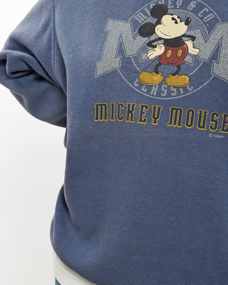 Vintage Disney Mickey Mouse Sweatshirt <br>S , The Real Deal , newtown, sydney, australia, thrift store, opshop, preloved, secondhand, sustainable, retro, antique, 70s, 80s, 90s, 2000s, 00s, fashion, clothing, streetwear, trendy, garment, style, boutique, store, shop, archive, sale, cheap, best, top