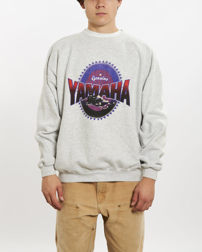 Vintage 90s Yamaha Snowmobile Sweatshirt <br>L , The Real Deal , newtown, sydney, australia, thrift store, opshop, preloved, secondhand, sustainable, retro, antique, 70s, 80s, 90s, 2000s, 00s, fashion, clothing, streetwear, trendy, garment, style, boutique, store, shop, archive, sale, cheap, best, top