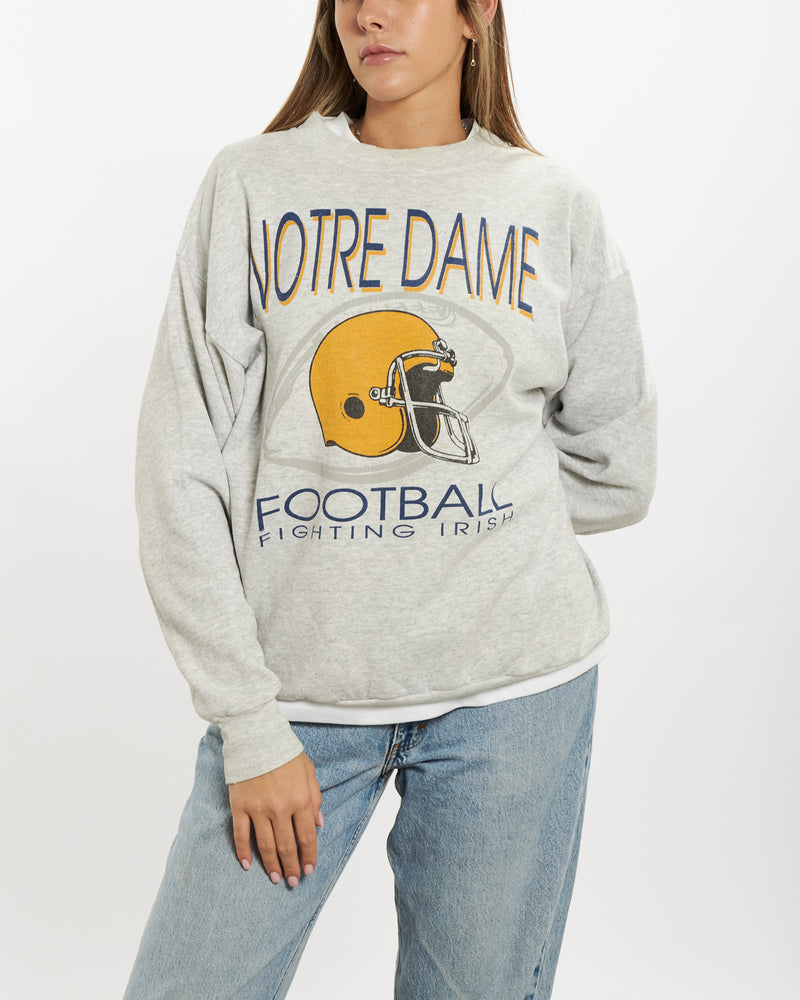 90s NCAA University of Notre Dame 'Fighting Irish' Sweatshirt <br>M