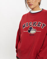 Vintage Disney Mickey Mouse Sweatshirt <br>S , The Real Deal , newtown, sydney, australia, thrift store, opshop, preloved, secondhand, sustainable, retro, antique, 70s, 80s, 90s, 2000s, 00s, fashion, clothing, streetwear, trendy, garment, style, boutique, store, shop, archive, sale, cheap, best, top