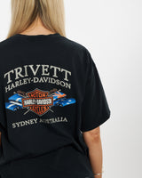 Vintage Harley Davidson Australia Tee <br>M , The Real Deal , newtown, sydney, australia, thrift store, opshop, preloved, secondhand, sustainable, retro, antique, 70s, 80s, 90s, 2000s, 00s, fashion, clothing, streetwear, trendy, garment, style, boutique, store, shop, archive, sale, cheap, best, top