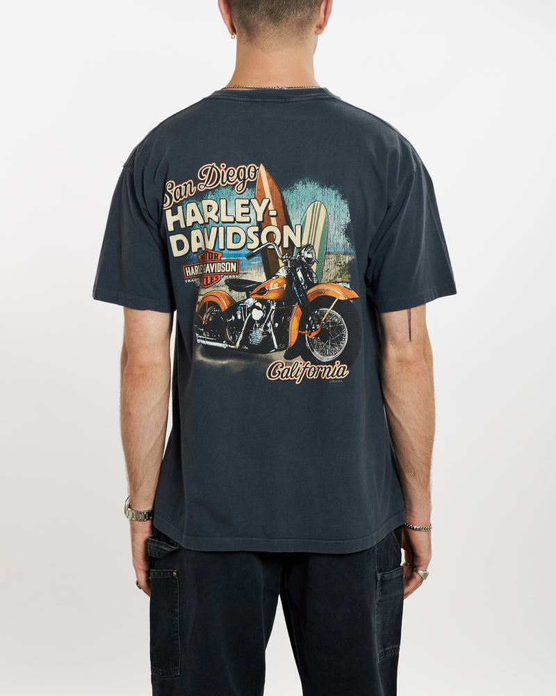 Vintage Harley Davidson Tee <br>L , The Real Deal , newtown, sydney, australia, thrift store, opshop, preloved, secondhand, sustainable, retro, antique, 70s, 80s, 90s, 2000s, 00s, fashion, clothing, streetwear, trendy, garment, style, boutique, store, shop, archive, sale, cheap, best, top