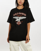 Vintage Harley Davidson Tee <br>M , The Real Deal , newtown, sydney, australia, thrift store, opshop, preloved, secondhand, sustainable, retro, antique, 70s, 80s, 90s, 2000s, 00s, fashion, clothing, streetwear, trendy, garment, style, boutique, store, shop, archive, sale, cheap, best, top