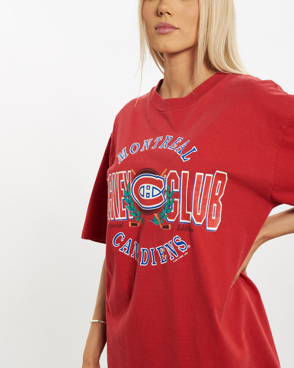 Vintage 1991 NHL Montreal Canadiens Tee <br>M , The Real Deal , newtown, sydney, australia, thrift store, opshop, preloved, secondhand, sustainable, retro, antique, 70s, 80s, 90s, 2000s, 00s, fashion, clothing, streetwear, trendy, garment, style, boutique, store, shop, archive, sale, cheap, best, top