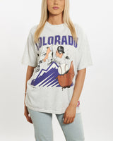 Vintage 1993 MLB Colorado Rockies Tee <br>M