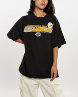 Vintage NFL Pittsburgh Steelers Tee <br>M , The Real Deal , newtown, sydney, australia, thrift store, opshop, preloved, secondhand, sustainable, retro, antique, 70s, 80s, 90s, 2000s, 00s, fashion, clothing, streetwear, trendy, garment, style, boutique, store, shop, archive, sale, cheap, best, top