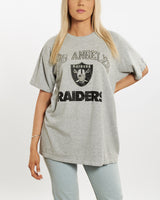 Vintage 90s NFL Los Angeles Raiders Tee <br>M , The Real Deal , newtown, sydney, australia, thrift store, opshop, preloved, secondhand, sustainable, retro, antique, 70s, 80s, 90s, 2000s, 00s, fashion, clothing, streetwear, trendy, garment, style, boutique, store, shop, archive, sale, cheap, best, top