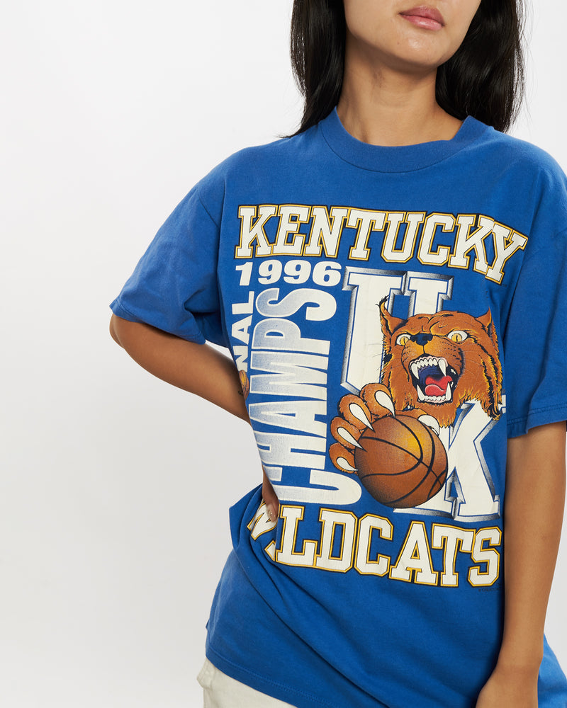 Vintage 1996 University of Kentucky Wildcats Tee <br>M , The Real Deal , newtown, sydney, australia, thrift store, opshop, preloved, secondhand, sustainable, retro, antique, 70s, 80s, 90s, 2000s, 00s, fashion, clothing, streetwear, trendy, garment, style, boutique, store, shop, archive, sale, cheap, best, top