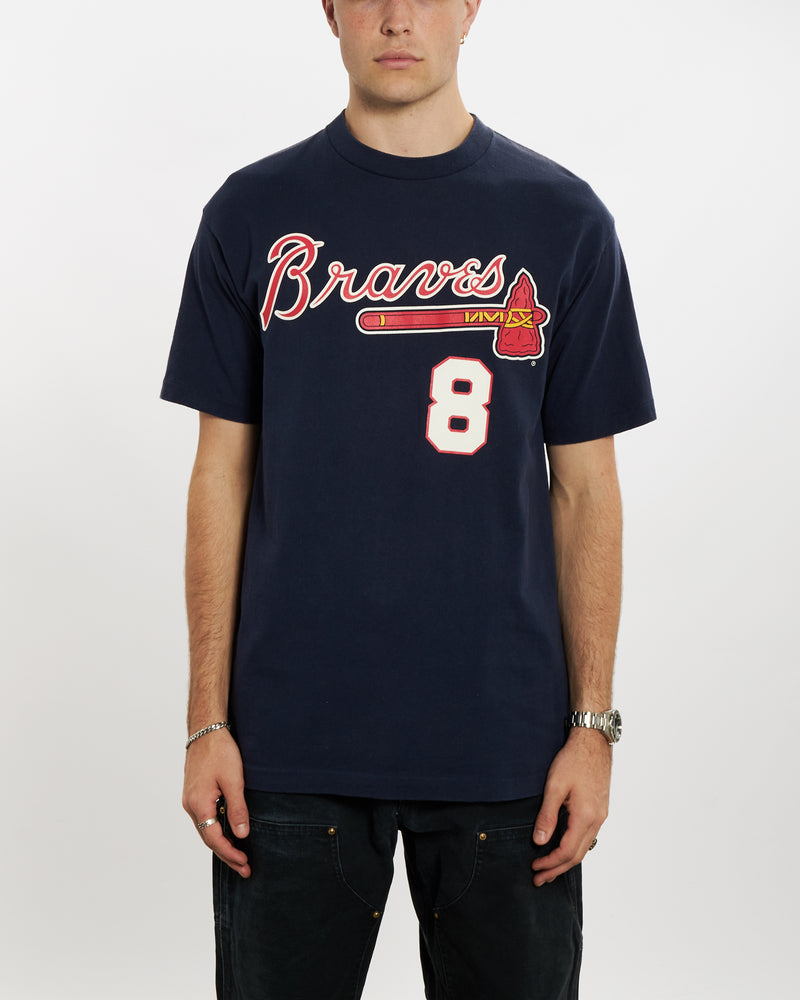 Vintage 90s MLB Atlanta Braves Tee <br>L , The Real Deal , newtown, sydney, australia, thrift store, opshop, preloved, secondhand, sustainable, retro, antique, 70s, 80s, 90s, 2000s, 00s, fashion, clothing, streetwear, trendy, garment, style, boutique, store, shop, archive, sale, cheap, best, top