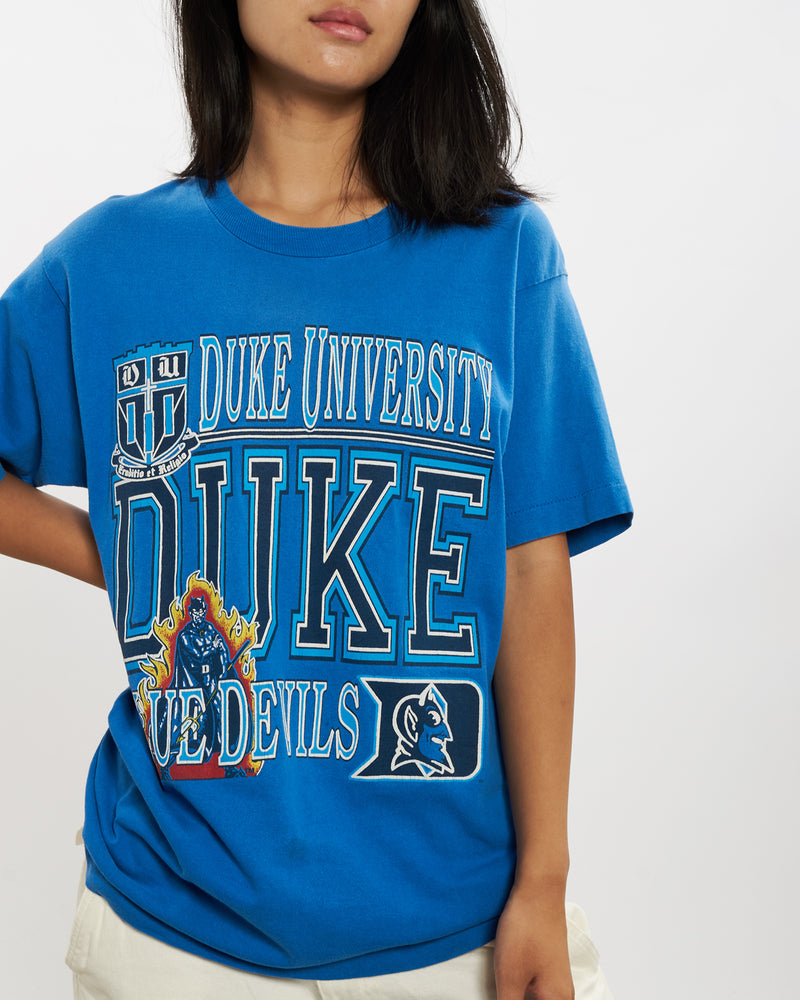 Vintage 90s NCAA Duke University Blue Devils Tee <br>M , The Real Deal , newtown, sydney, australia, thrift store, opshop, preloved, secondhand, sustainable, retro, antique, 70s, 80s, 90s, 2000s, 00s, fashion, clothing, streetwear, trendy, garment, style, boutique, store, shop, archive, sale, cheap, best, top