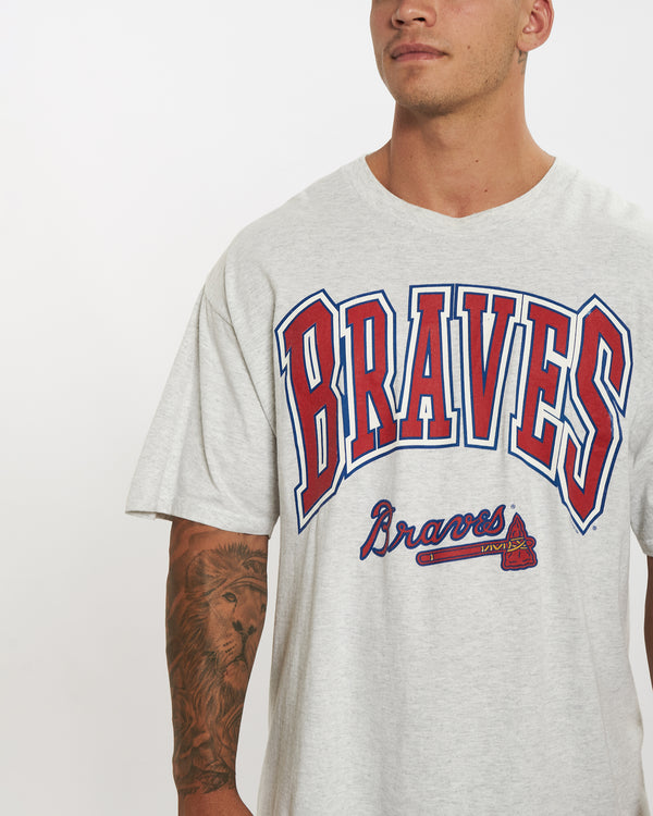 Vintage 1998 MLB Atlanta Braves Tee <br>XL , The Real Deal , newtown, sydney, australia, thrift store, opshop, preloved, secondhand, sustainable, retro, antique, 70s, 80s, 90s, 2000s, 00s, fashion, clothing, streetwear, trendy, garment, style, boutique, store, shop, archive, sale, cheap, best, top