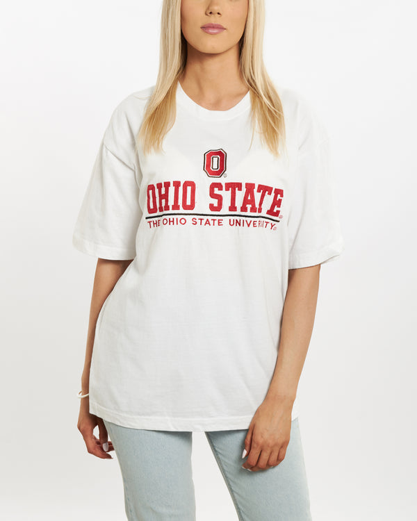 Vintage Ohio State University Tee <br>M , The Real Deal , newtown, sydney, australia, thrift store, opshop, preloved, secondhand, sustainable, retro, antique, 70s, 80s, 90s, 2000s, 00s, fashion, clothing, streetwear, trendy, garment, style, boutique, store, shop, archive, sale, cheap, best, top