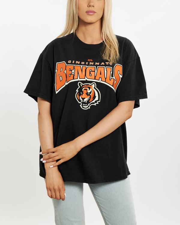 Vintage NFL Cincinnati Bengals Tee <br>M , The Real Deal , newtown, sydney, australia, thrift store, opshop, preloved, secondhand, sustainable, retro, antique, 70s, 80s, 90s, 2000s, 00s, fashion, clothing, streetwear, trendy, garment, style, boutique, store, shop, archive, sale, cheap, best, top