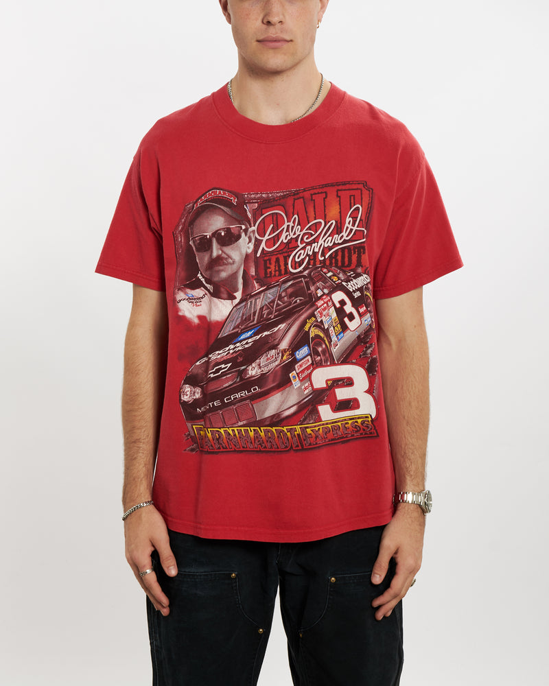 Vintage NASCAR Racing Tee <br>L , The Real Deal , newtown, sydney, australia, thrift store, opshop, preloved, secondhand, sustainable, retro, antique, 70s, 80s, 90s, 2000s, 00s, fashion, clothing, streetwear, trendy, garment, style, boutique, store, shop, archive, sale, cheap, best, top