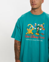 Vintage 90s Disney World Tee <br>XL , The Real Deal , newtown, sydney, australia, thrift store, opshop, preloved, secondhand, sustainable, retro, antique, 70s, 80s, 90s, 2000s, 00s, fashion, clothing, streetwear, trendy, garment, style, boutique, store, shop, archive, sale, cheap, best, top