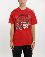 Vintage 1995 NCAA Nebraska Huskers Tee <br>L