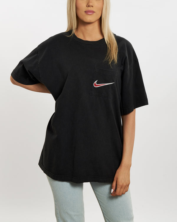 Vintage 90s Nike Pocket Tee <br>M , The Real Deal , newtown, sydney, australia, thrift store, opshop, preloved, secondhand, sustainable, retro, antique, 70s, 80s, 90s, 2000s, 00s, fashion, clothing, streetwear, trendy, garment, style, boutique, store, shop, archive, sale, cheap, best, top