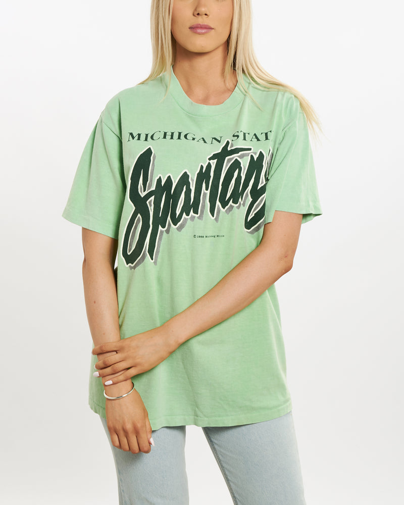 Vintage 90s Michigan State Spartans Tee <br>M