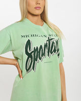 Vintage 90s Michigan State Spartans Tee <br>M , The Real Deal , newtown, sydney, australia, thrift store, opshop, preloved, secondhand, sustainable, retro, antique, 70s, 80s, 90s, 2000s, 00s, fashion, clothing, streetwear, trendy, garment, style, boutique, store, shop, archive, sale, cheap, best, top