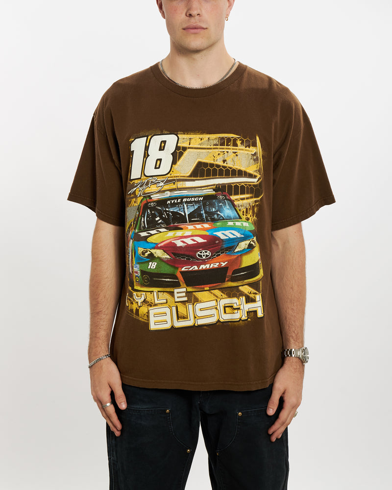 Vintage NASCAR Tee <br>L , The Real Deal , newtown, sydney, australia, thrift store, opshop, preloved, secondhand, sustainable, retro, antique, 70s, 80s, 90s, 2000s, 00s, fashion, clothing, streetwear, trendy, garment, style, boutique, store, shop, archive, sale, cheap, best, top