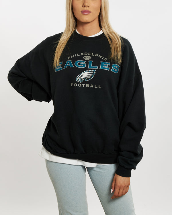 Vintage 90s NFL Philadelphia Eagles Sweatshirt <br>M , The Real Deal , newtown, sydney, australia, thrift store, opshop, preloved, secondhand, sustainable, retro, antique, 70s, 80s, 90s, 2000s, 00s, fashion, clothing, streetwear, trendy, garment, style, boutique, store, shop, archive, sale, cheap, best, top