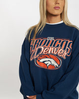 Vintage 90s NFL Denver Broncos Sweatshirt <br>M , The Real Deal , newtown, sydney, australia, thrift store, opshop, preloved, secondhand, sustainable, retro, antique, 70s, 80s, 90s, 2000s, 00s, fashion, clothing, streetwear, trendy, garment, style, boutique, store, shop, archive, sale, cheap, best, top