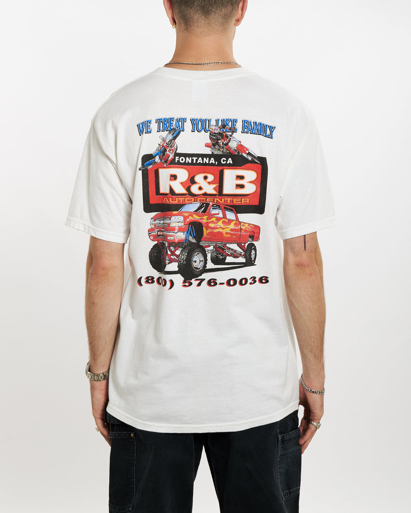 Vintage R&B Auto Centre Tee <br>L