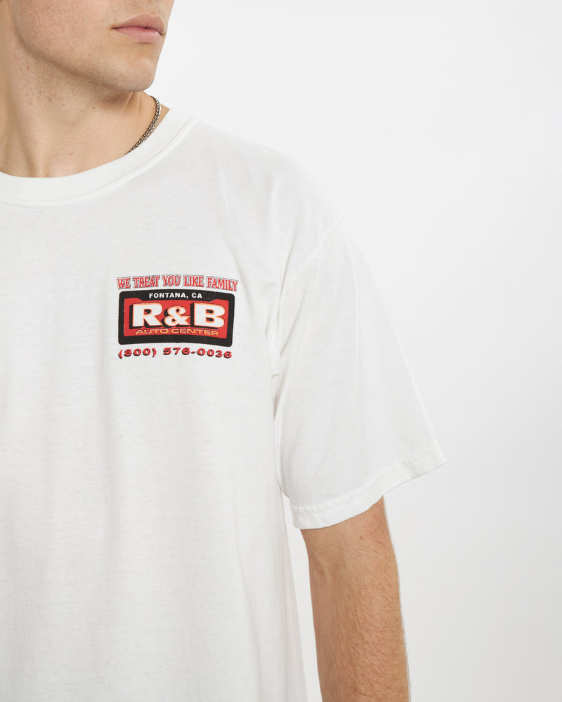 Vintage R&B Auto Centre Tee <br>L