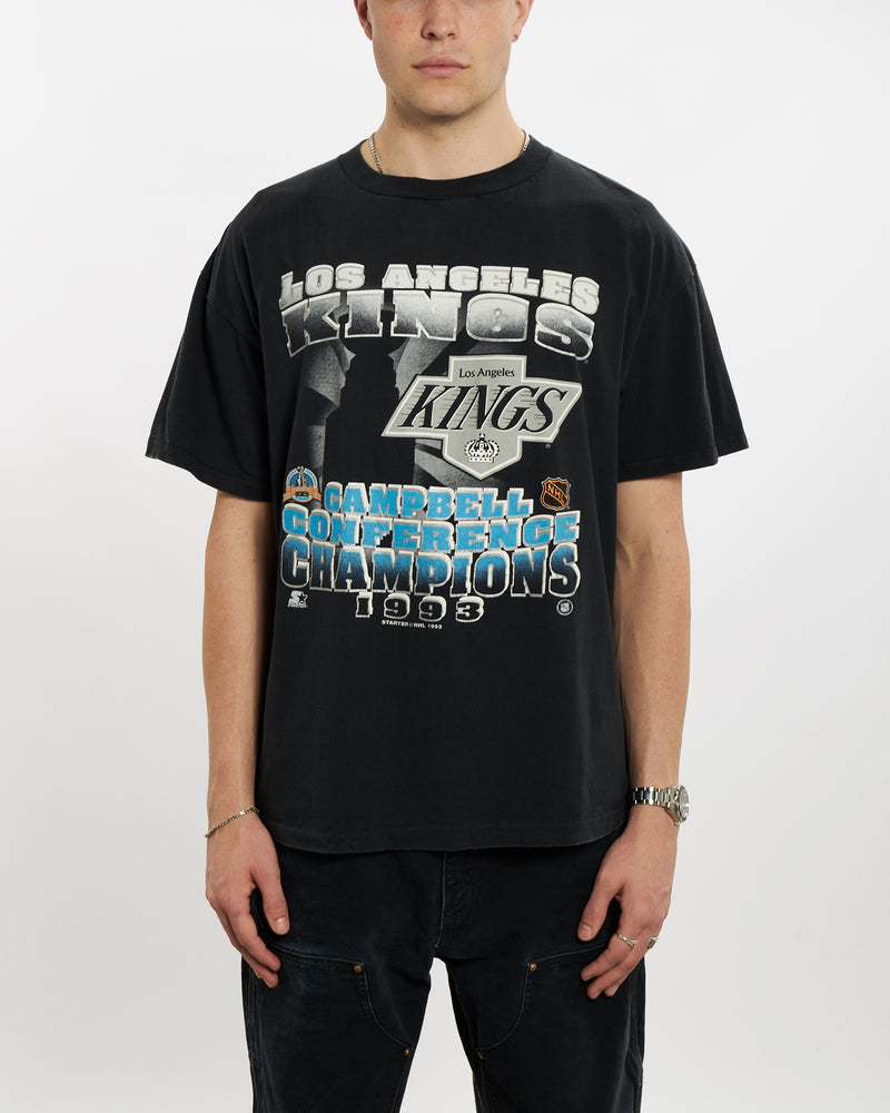 Vintage 1993 NHL Los Angeles Kings Tee <br>M , The Real Deal , newtown, sydney, australia, thrift store, opshop, preloved, secondhand, sustainable, retro, antique, 70s, 80s, 90s, 2000s, 00s, fashion, clothing, streetwear, trendy, garment, style, boutique, store, shop, archive, sale, cheap, best, top