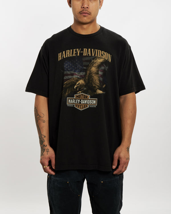 Vintage Harley Davidson Tee <br>XL , The Real Deal , newtown, sydney, australia, thrift store, opshop, preloved, secondhand, sustainable, retro, antique, 70s, 80s, 90s, 2000s, 00s, fashion, clothing, streetwear, trendy, garment, style, boutique, store, shop, archive, sale, cheap, best, top