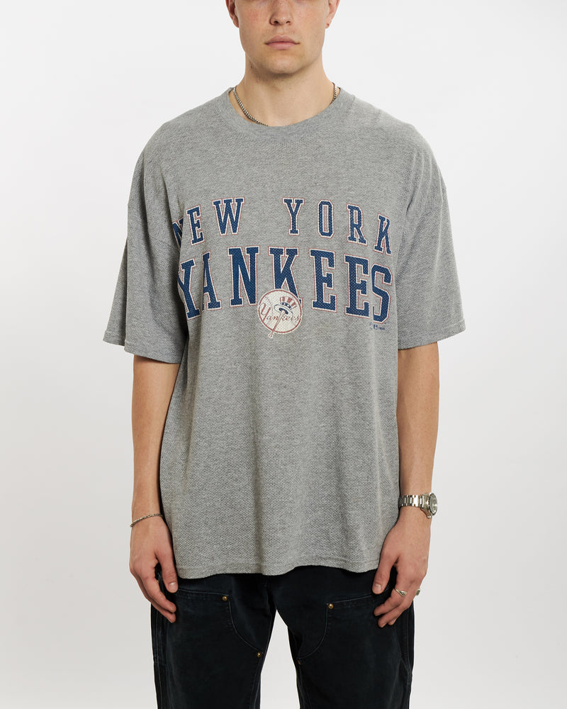 Vintage 1998 MLB New York Yankees Mesh Tee <br>L