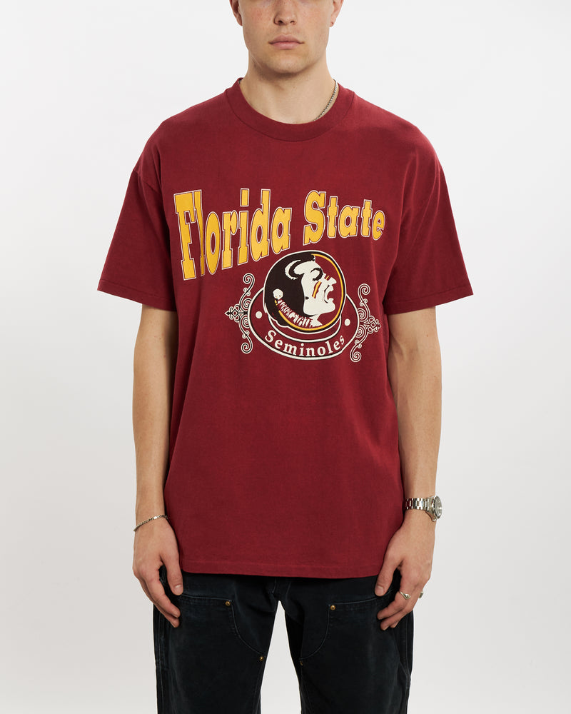 Vintage 90s NCAA Florida State Seminoles Tee <br>L , The Real Deal , newtown, sydney, australia, thrift store, opshop, preloved, secondhand, sustainable, retro, antique, 70s, 80s, 90s, 2000s, 00s, fashion, clothing, streetwear, trendy, garment, style, boutique, store, shop, archive, sale, cheap, best, top