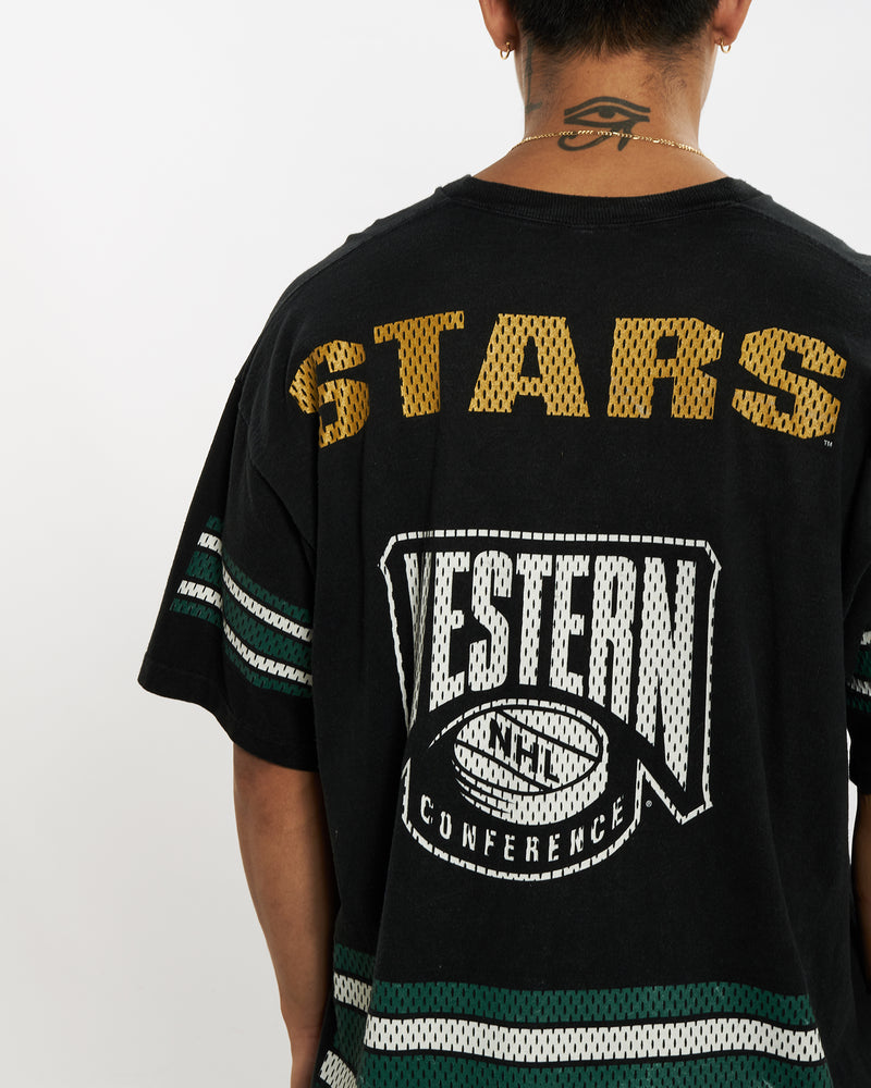 Vintage 90s NHL Dallas Stars Tee <br>XL , The Real Deal , newtown, sydney, australia, thrift store, opshop, preloved, secondhand, sustainable, retro, antique, 70s, 80s, 90s, 2000s, 00s, fashion, clothing, streetwear, trendy, garment, style, boutique, store, shop, archive, sale, cheap, best, top